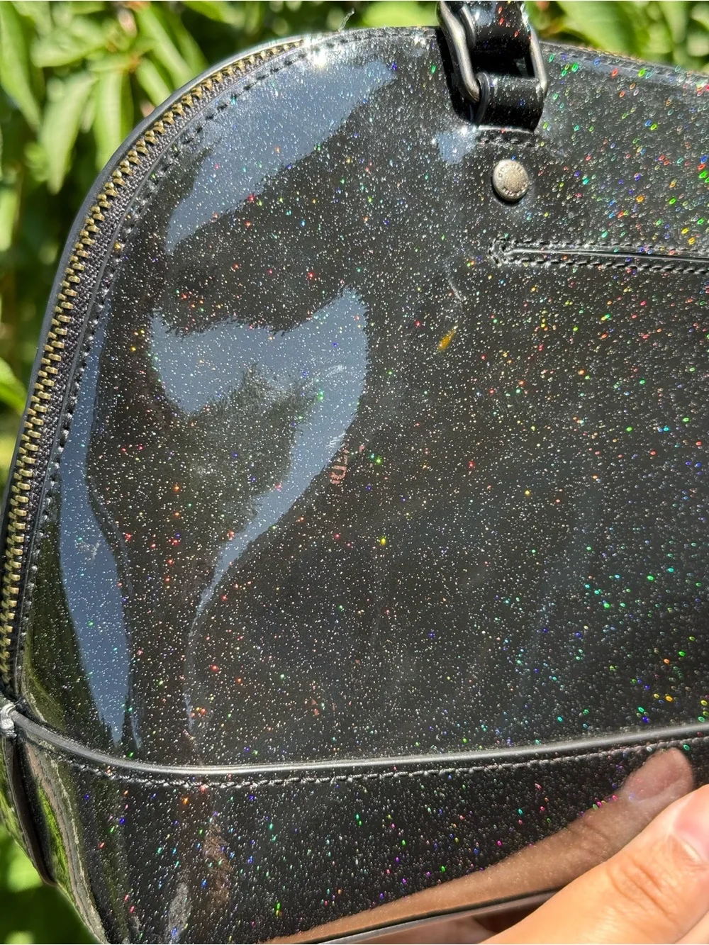Coach x NASA mini sierra dome satchel